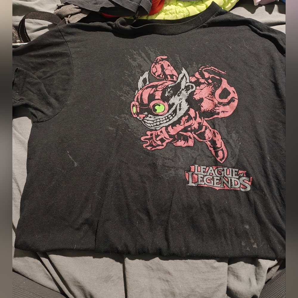 League of Legends Black Graphic T-Shirt
